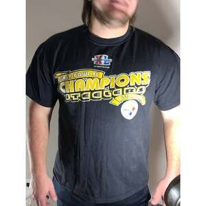 VTG STEELERS STARTER T SHIRT SIZE LARGE